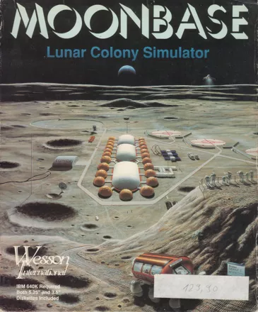Moonbase DOS Front Cover