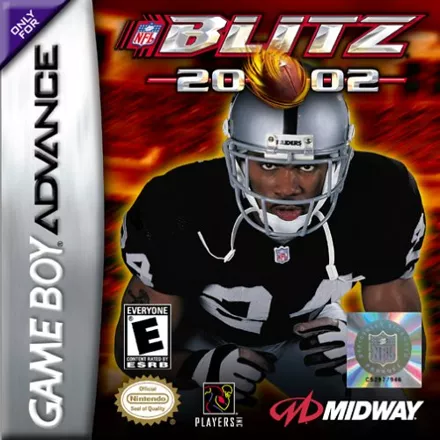 NFL Blitz 20-02 Game Boy Advance Front Cover