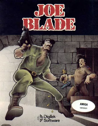 Joe Blade Amiga Front Cover