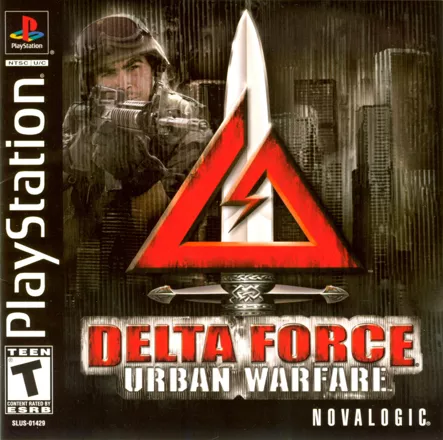Delta Force: Urban Warfare PlayStation Front Cover