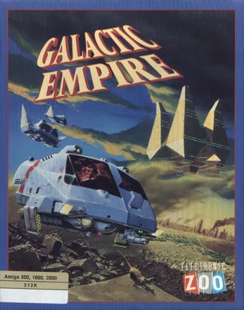 Galactic Empire Amiga Front Cover