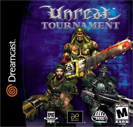 Unreal Tournament Dreamcast Front Cover