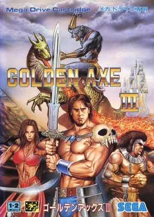 Golden Axe III Genesis Front Cover