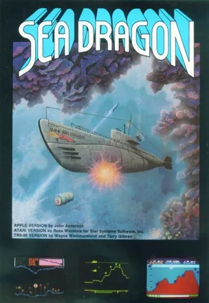 Sea Dragon Apple II Front Cover