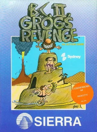 B.C. II: Grog&#x27;s Revenge Commodore 64 Front Cover