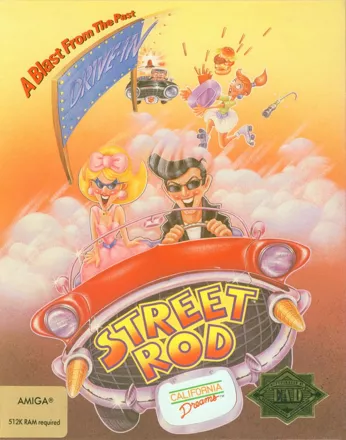 Street Rod Amiga Front Cover