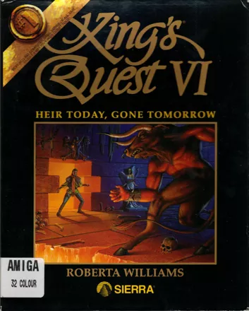 King&#x27;s Quest VI: Heir Today, Gone Tomorrow Amiga Front Cover