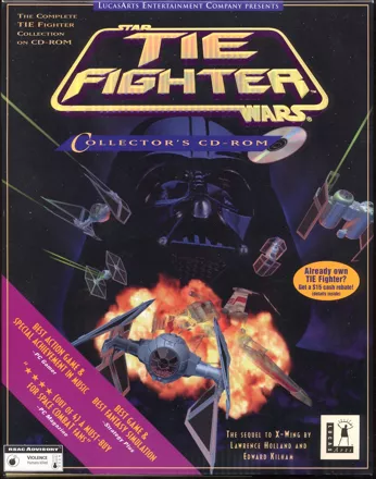 Star Wars: TIE Fighter - Collector&#x27;s CD-ROM DOS Front Cover