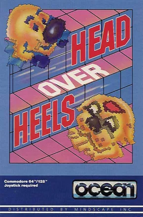 Head Over Heels Commodore 64 Front Cover