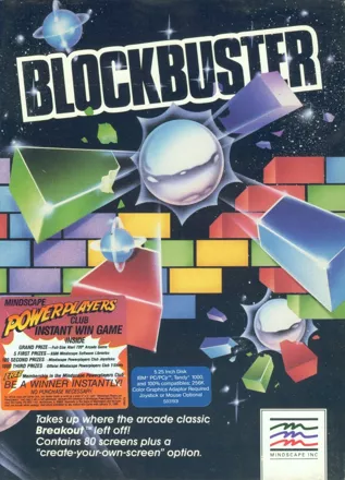Blockbuster DOS Front Cover