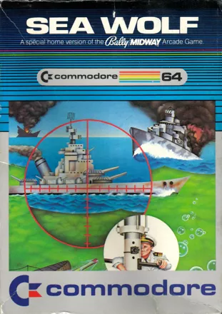 Sea Wolf Commodore 64 Front Cover