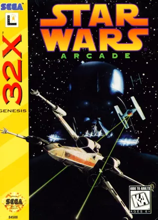 Star Wars Arcade SEGA 32X Front Cover