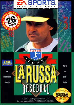 Tony La Russa Baseball Genesis Front Cover