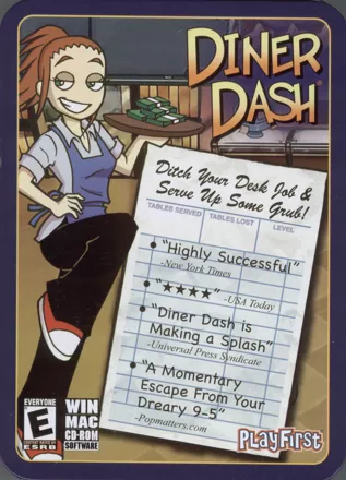 Diner Dash Windows Front Cover