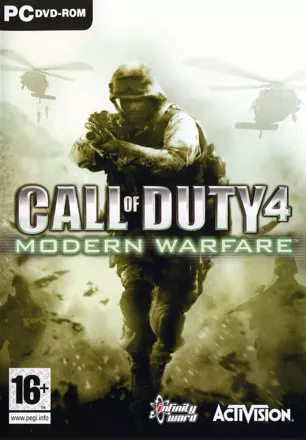 Call of Duty 4: Modern Warfare Windows Front Cover