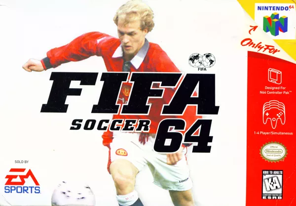 FIFA Soccer 64 Nintendo 64 Front Cover