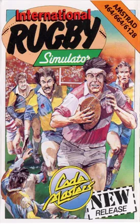 International Rugby Simulator Amstrad CPC Front Cover