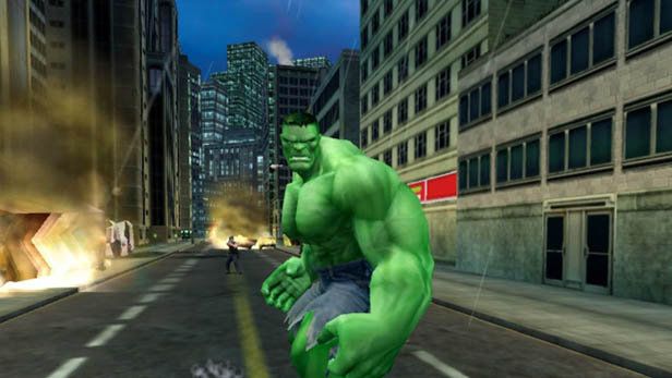 The Incredible Hulk: Ultimate Destruction (2005) promotional art ...