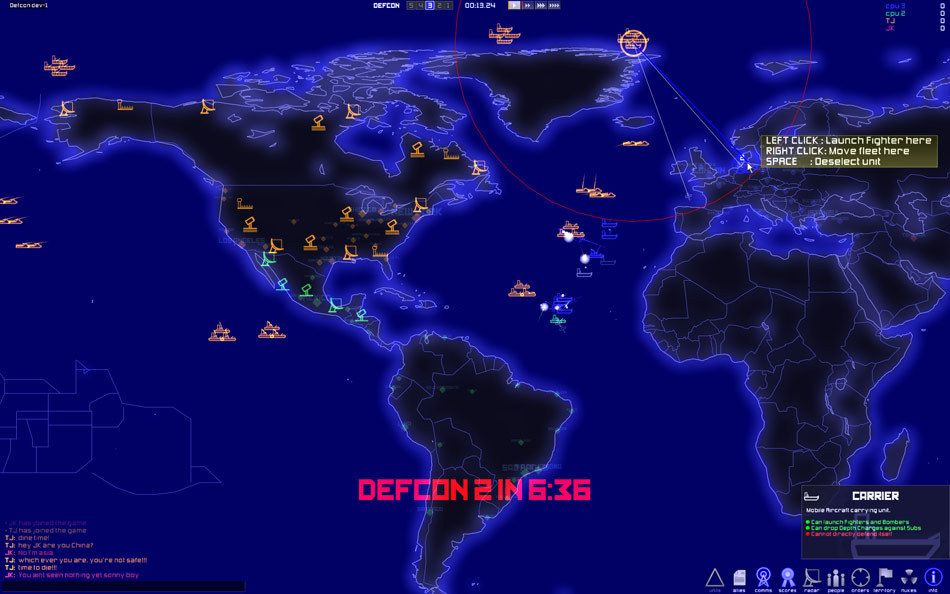 34241 defcon global nuclear domination game screenshot - Emergenceingame