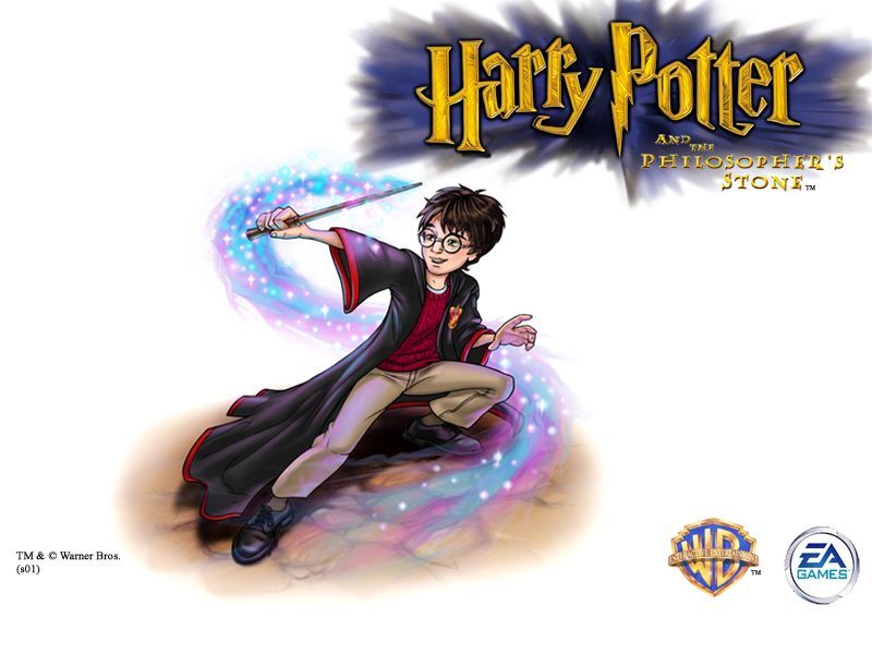 Harry Potter And The Sorcerers Stone 2001 Promotional Art