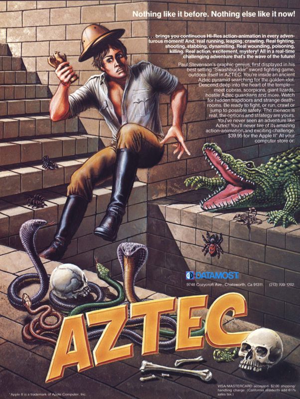 Aztec Magazine Advertisement
