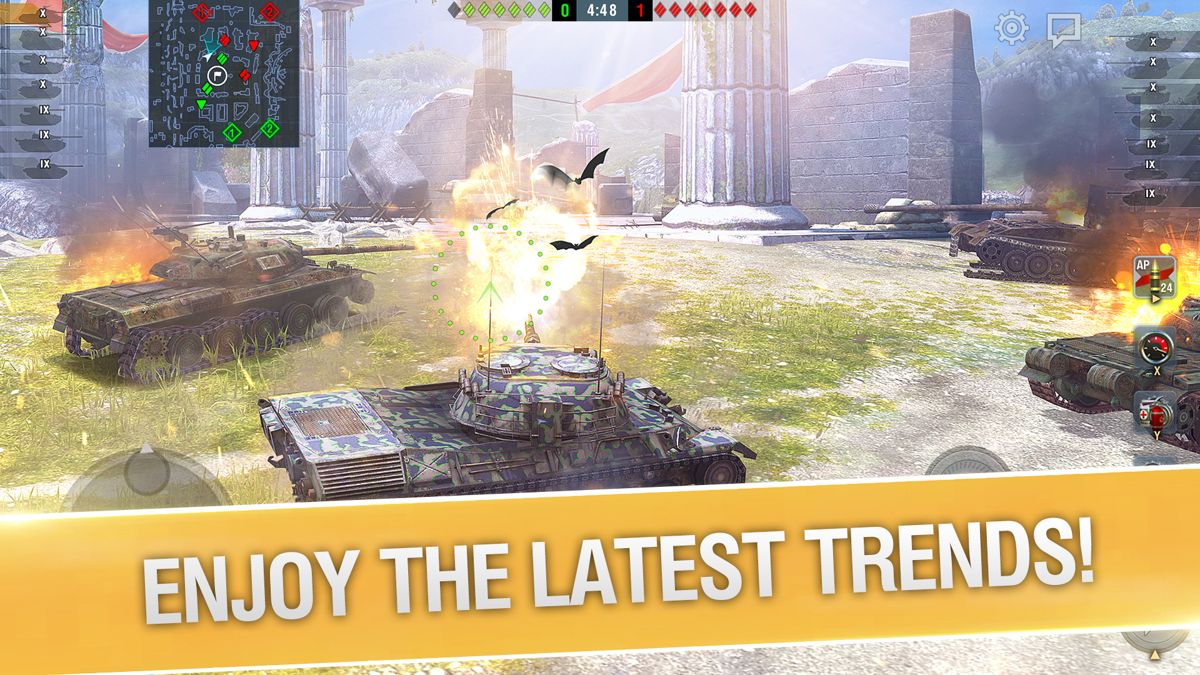 World of Tanks: Blitz - Space Pack Screenshot