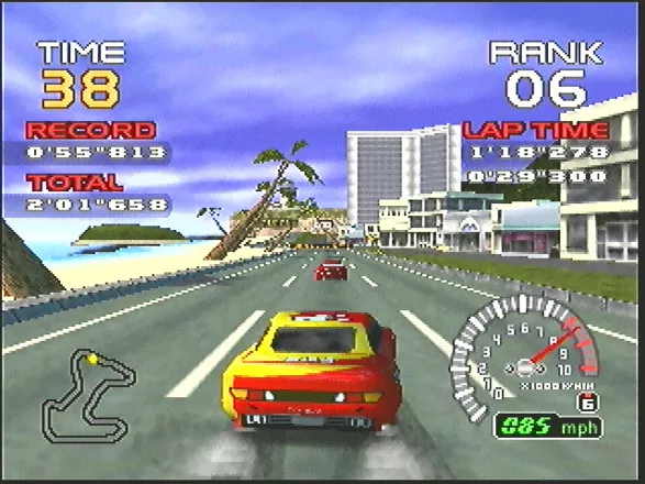 Ridge Racer 64 Screenshot