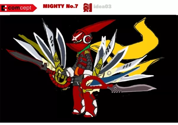 Mighty No. 9 Concept Art Posted on February 9, 2014. Concept art of Brandish.