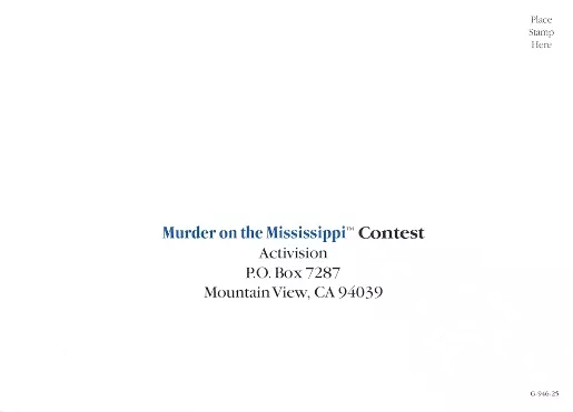 Murder on the Mississippi Other