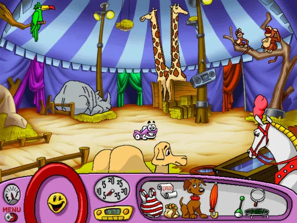 Putt-Putt Joins the Circus Screenshot