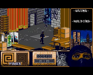 Last Ninja 2: Back with a Vengeance Screenshot For Amiga.
