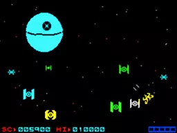Death Star Interceptor Screenshot For ZX Spectrum.