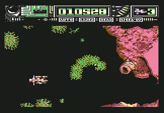 Dominator Screenshot For C64.
