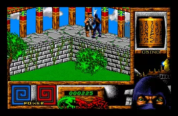 Last Ninja 3 Screenshot For Amiga.