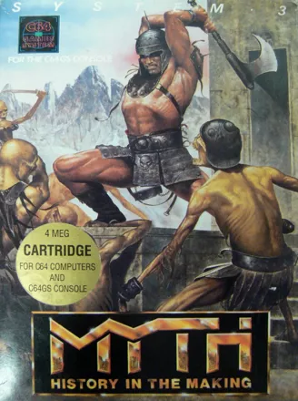 Myth: History in the Making Other Cover for C64.