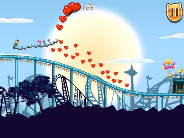Nutty Fluffies Rollercoaster Screenshot