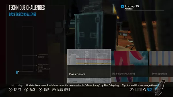 Rocksmith Screenshot Bass basics challenge