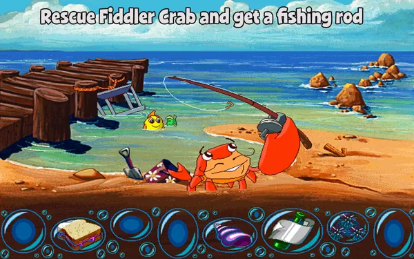 Freddi Fish and the Case of the Missing Kelp Seeds Screenshot
