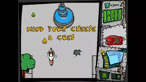 Spy Fox in Cheese Chase Screenshot