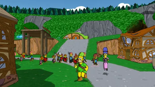 The Simpsons Game Screenshot