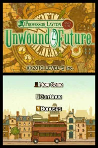 Professor Layton and the Unwound Future Screenshot