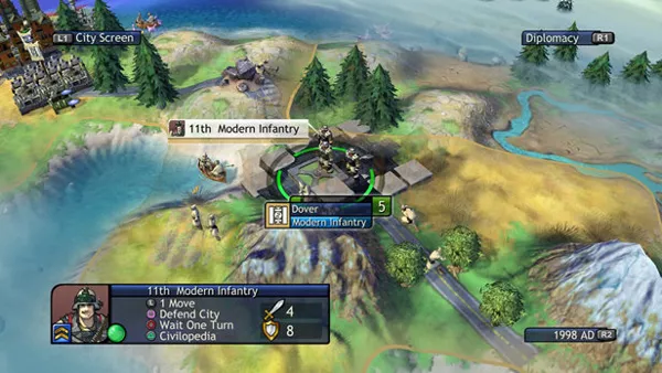 Sid Meier's Civilization: Revolution Screenshot