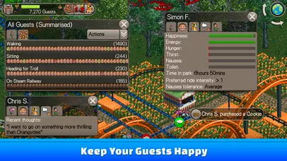 RollerCoaster Tycoon: Classic Screenshot
