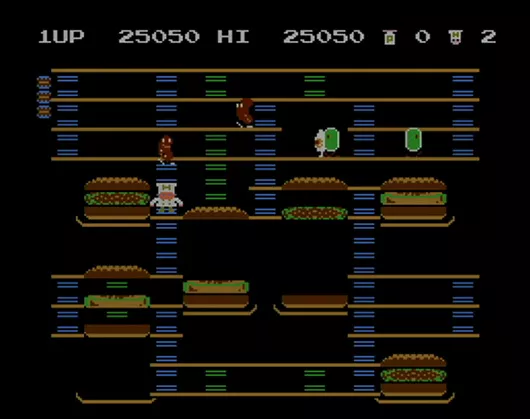 BurgerTime Screenshot