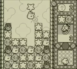 Kirby's Star Stacker Screenshot