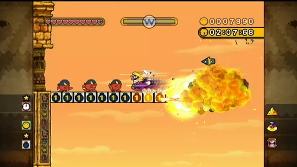 Wario Land: Shake It! Screenshot