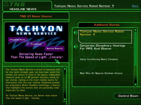 Tachyon: The Fringe Screenshot