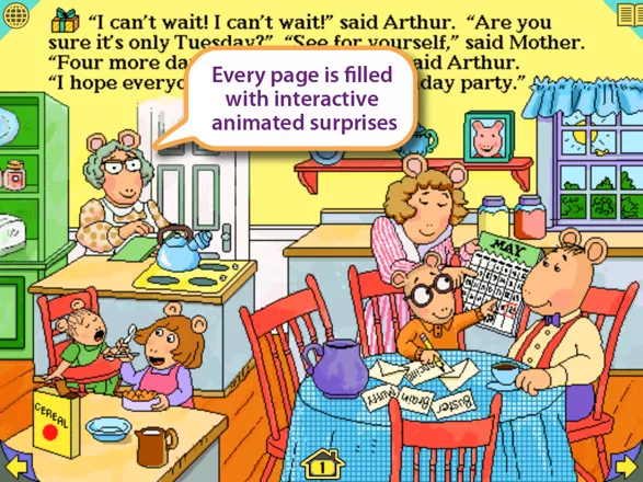 Arthur's Birthday Screenshot