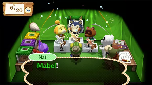 Animal Crossing: Amiibo Festival Screenshot