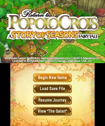 Return to PoPoLoCrois: A Story of Seasons Fairytale Screenshot